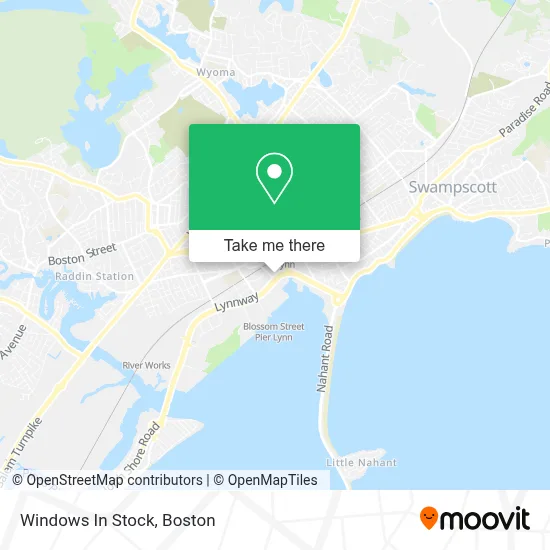 Windows In Stock map