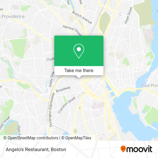 Angelo's Restaurant map