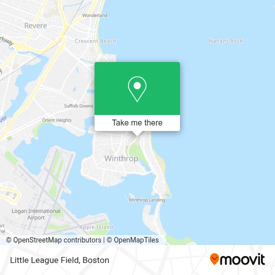Little League Field map
