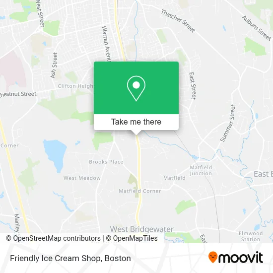 Friendly Ice Cream Shop map