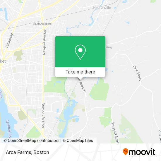 Arca Farms map