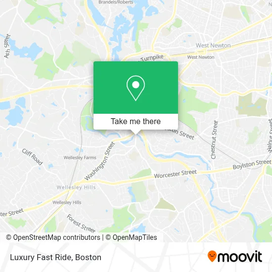 Luxury Fast Ride map