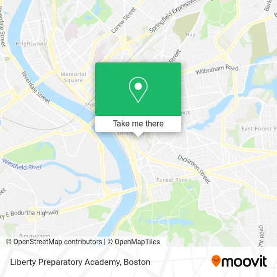 Liberty  Preparatory Academy map