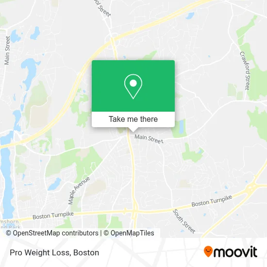 Pro Weight Loss map