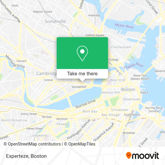Experteze map