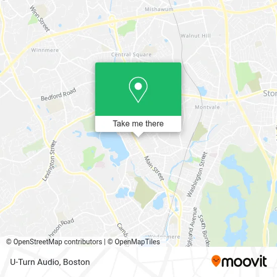 U-Turn Audio map