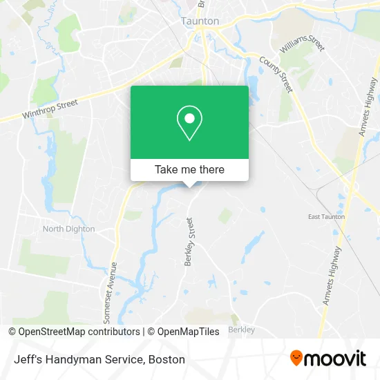 Jeff's Handyman Service map
