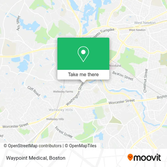 Waypoint Medical map