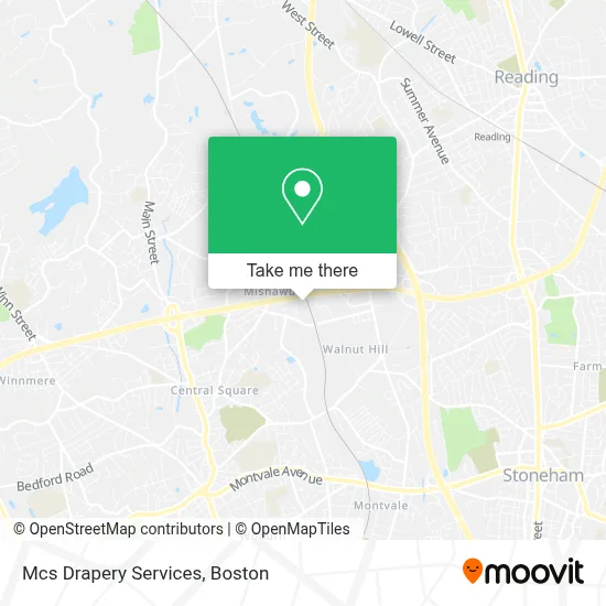 Mcs Drapery Services map