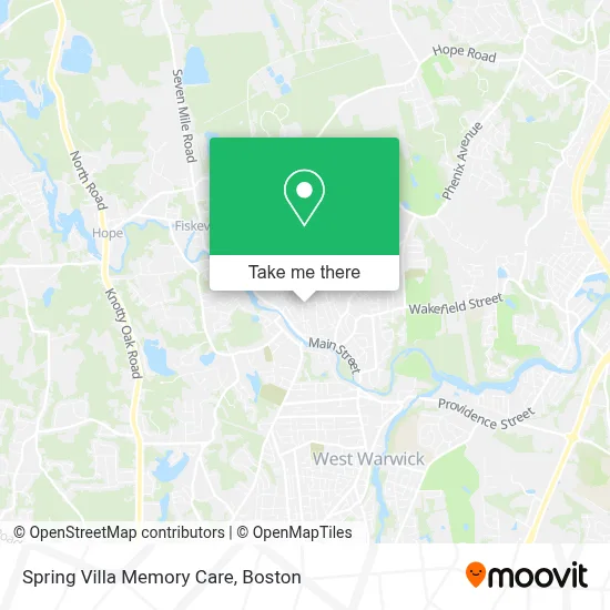 Spring Villa Memory Care map