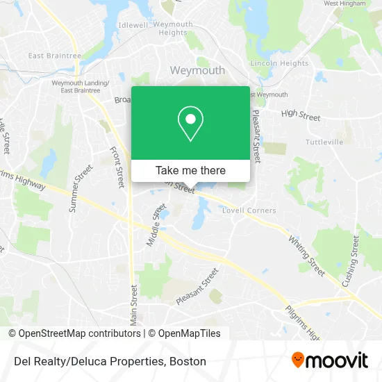 Del Realty/Deluca Properties map
