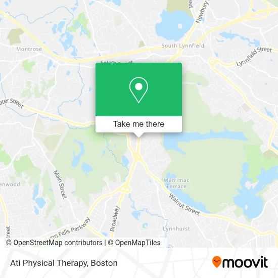 Ati Physical Therapy map