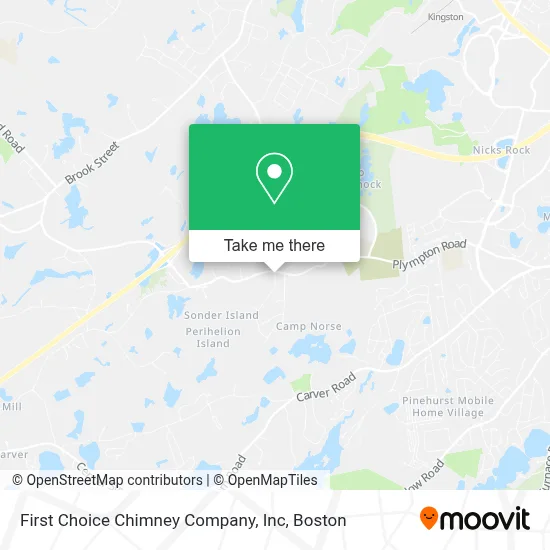 First Choice Chimney Company, Inc map