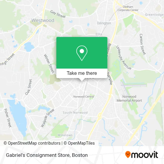 Gabriel's Consignment Store map