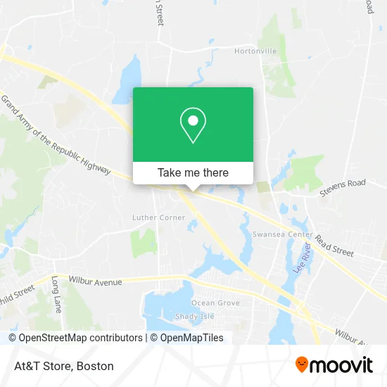 At&T Store map