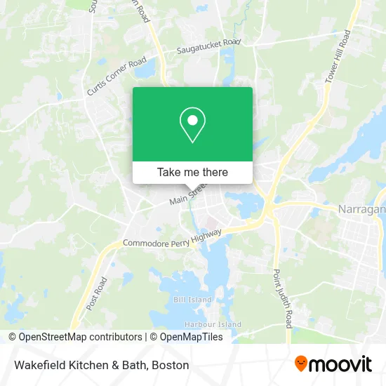 Wakefield Kitchen & Bath map