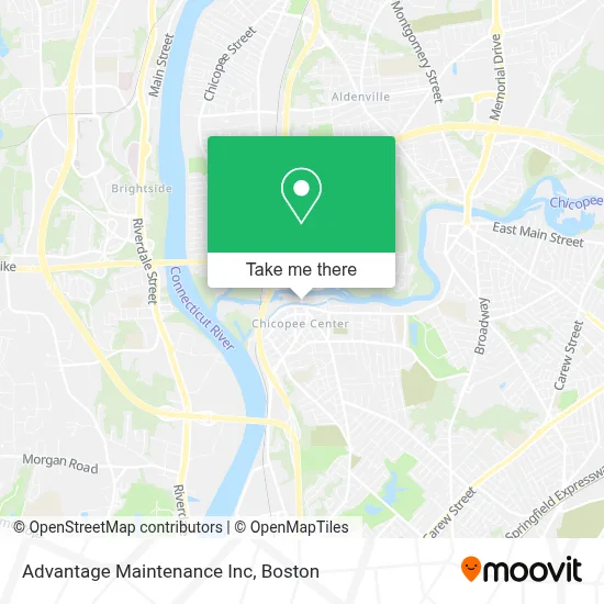 Advantage Maintenance Inc map