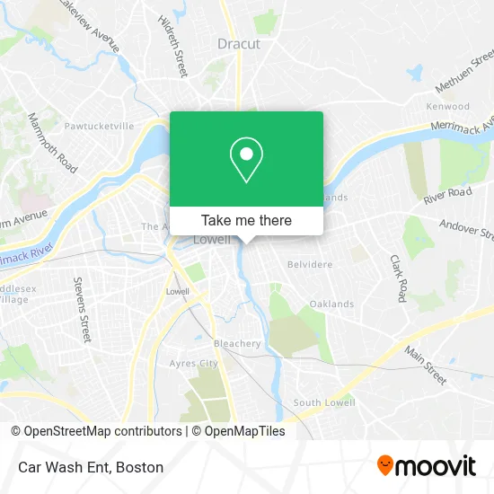 Car Wash Ent map