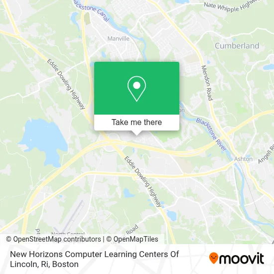 New Horizons Computer Learning Centers Of Lincoln, Ri map