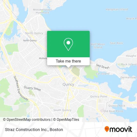 Straz Construction Inc. map