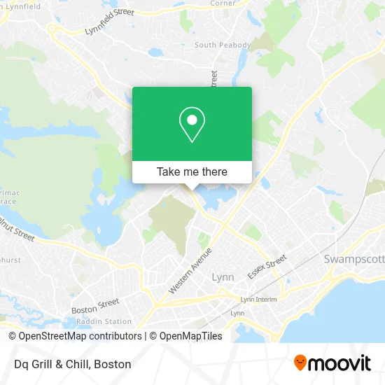 Dq Grill & Chill map