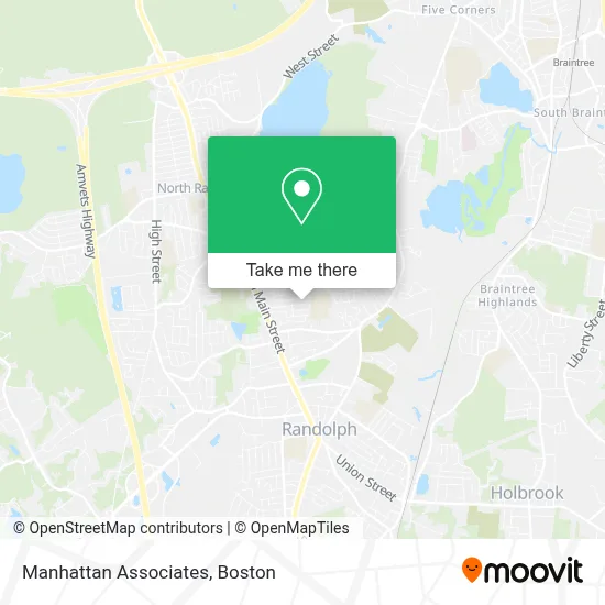 Manhattan Associates map