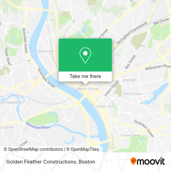 Golden Feather Constructions map