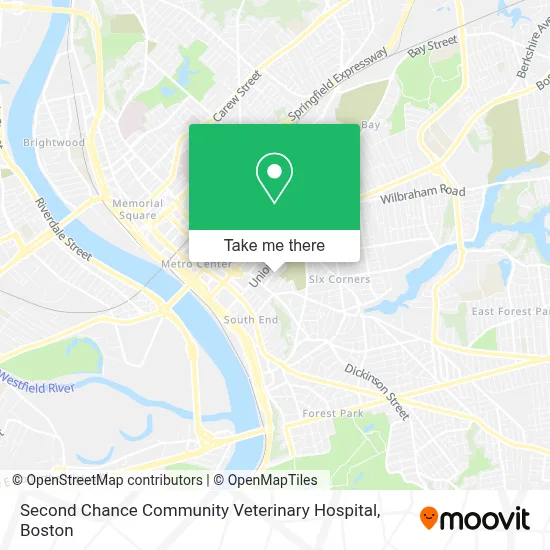 Second Chance Community Veterinary Hospital map