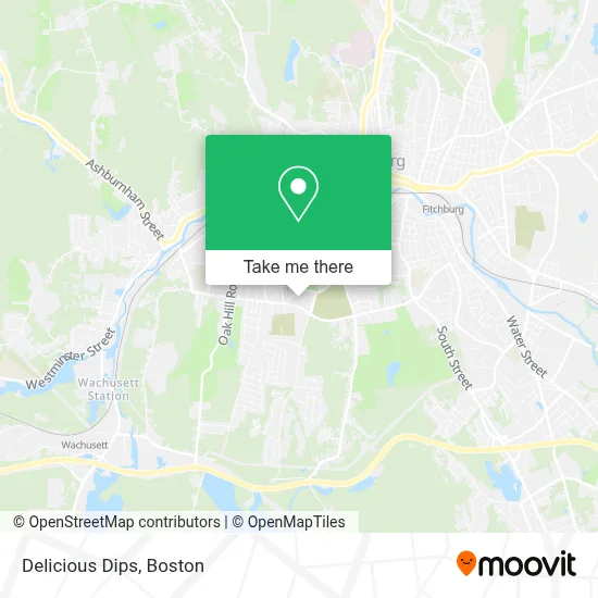 Delicious Dips map