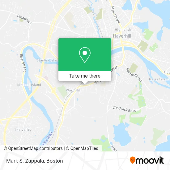 Mark S. Zappala map