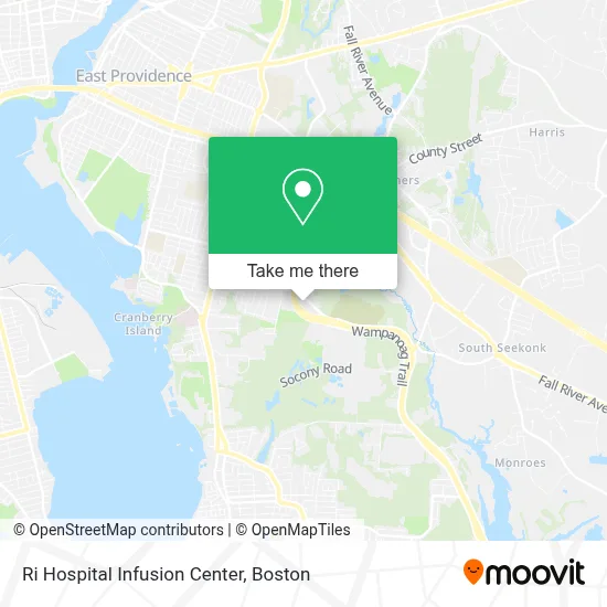 Ri Hospital Infusion Center map