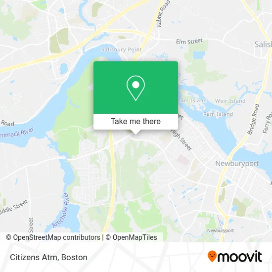 Citizens Atm map