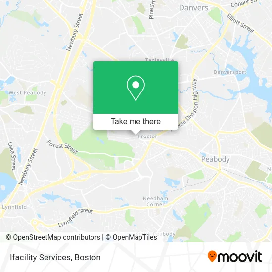 Ifacility Services map