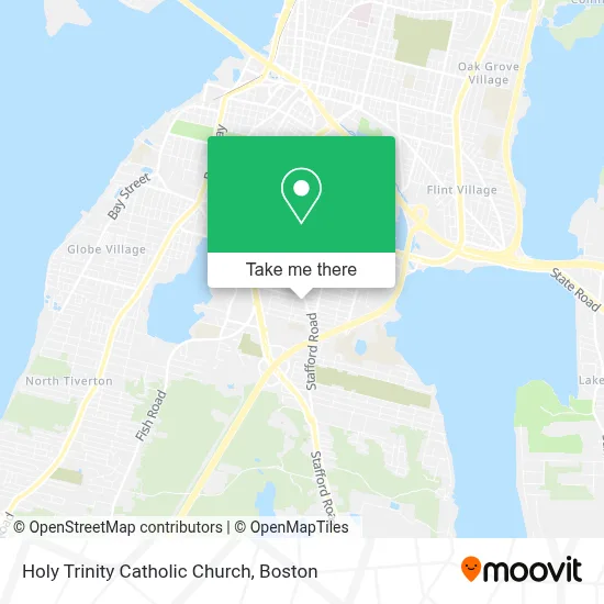 Holy Trinity Catholic Church map