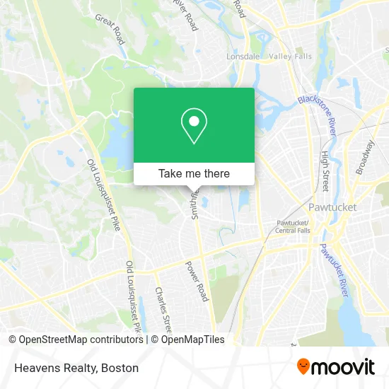 Heavens Realty map