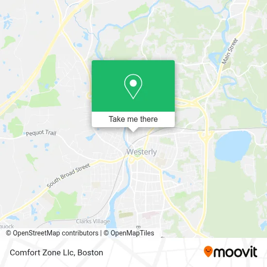 Comfort Zone Llc map