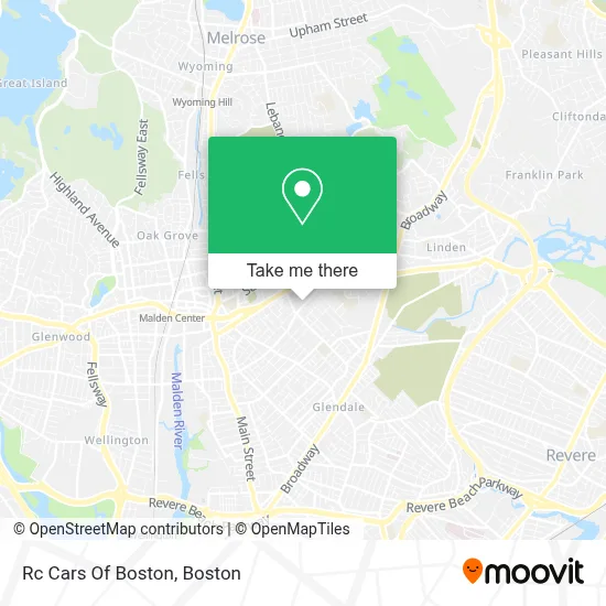 Rc Cars Of Boston map
