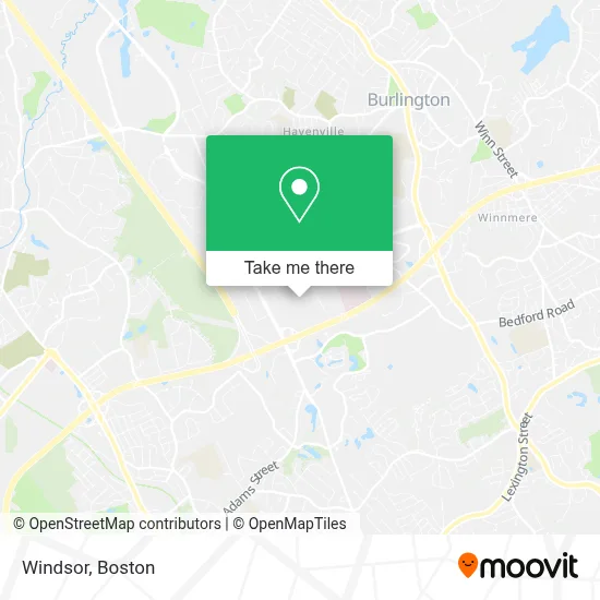 Windsor map
