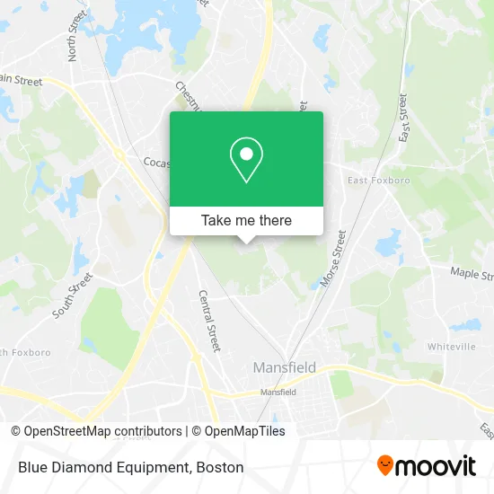 Blue Diamond Equipment map