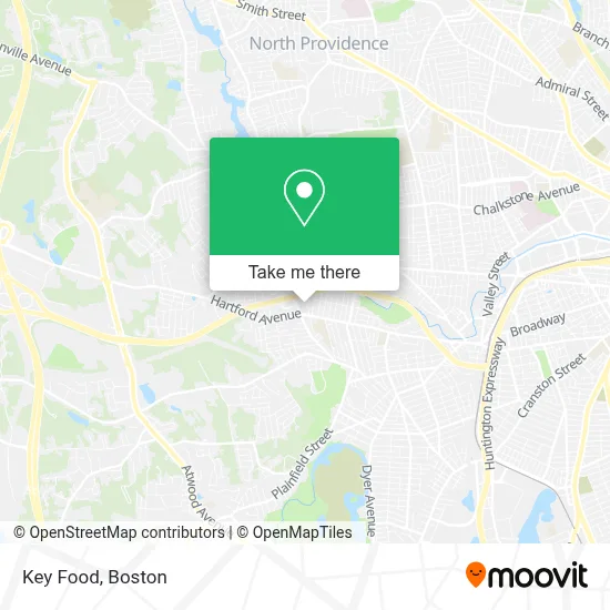 Key Food map