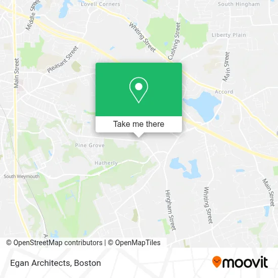 Egan Architects map