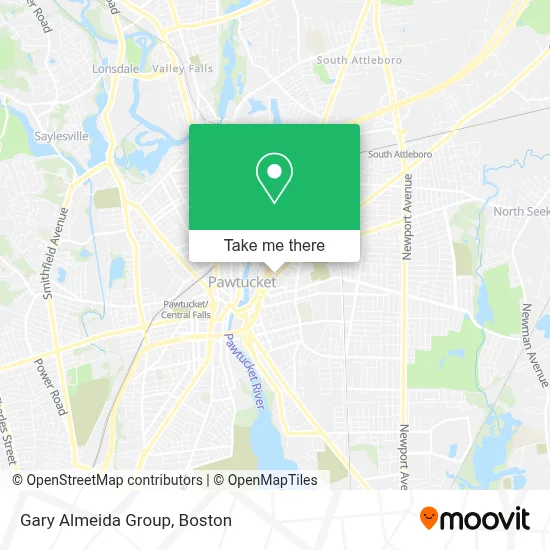 Gary Almeida Group map