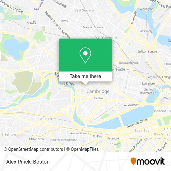 Alex Pinck map