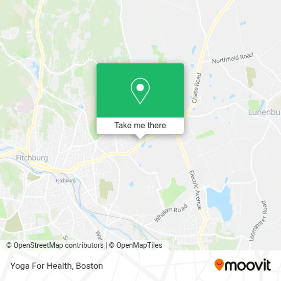 Yoga For Health map