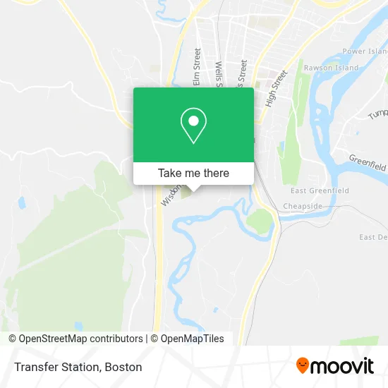 Transfer Station map