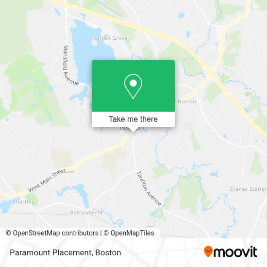 Paramount Placement map