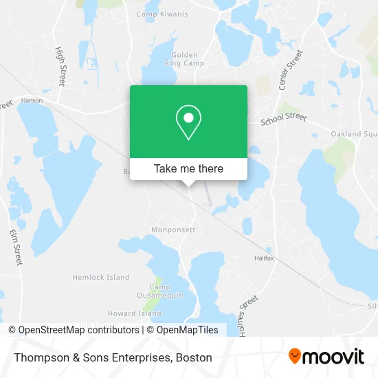 Thompson & Sons Enterprises map