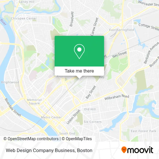 Web Design Company Business map