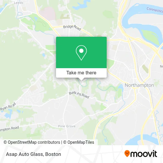 Asap Auto Glass map