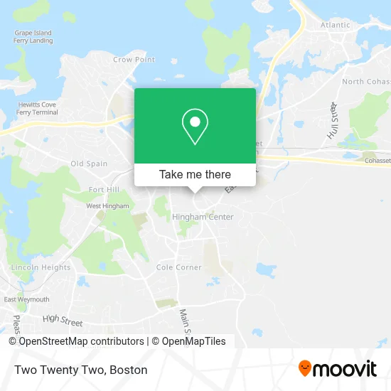 Two Twenty Two map